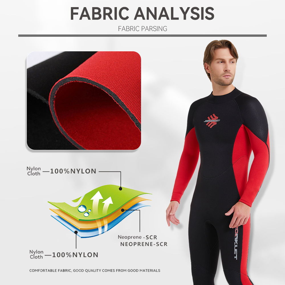 Мужской неопреновый костюм для – обзор и цена Wetsuit 3Mm Neoprene